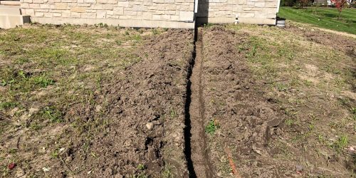 French Drains, Drain Tile, Rock Drain, Drainage Solution, Yard Drain, Field Drain, Free Estimate